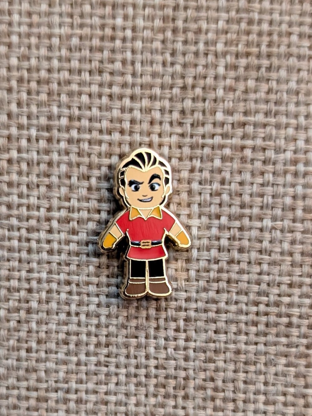 Disney mini pin Gaston Villains MICRO Pink Ala Mode LE 1200